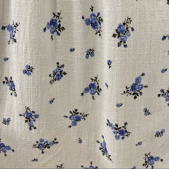 Forever 21 Empire Floral Empire Waist Mini Dress Size M - Picture 7 of 9